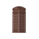 Stampo di cioccolato cabina telefono