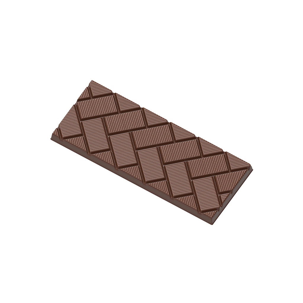 Stampo di cioccolato tavolettacubi obliqui