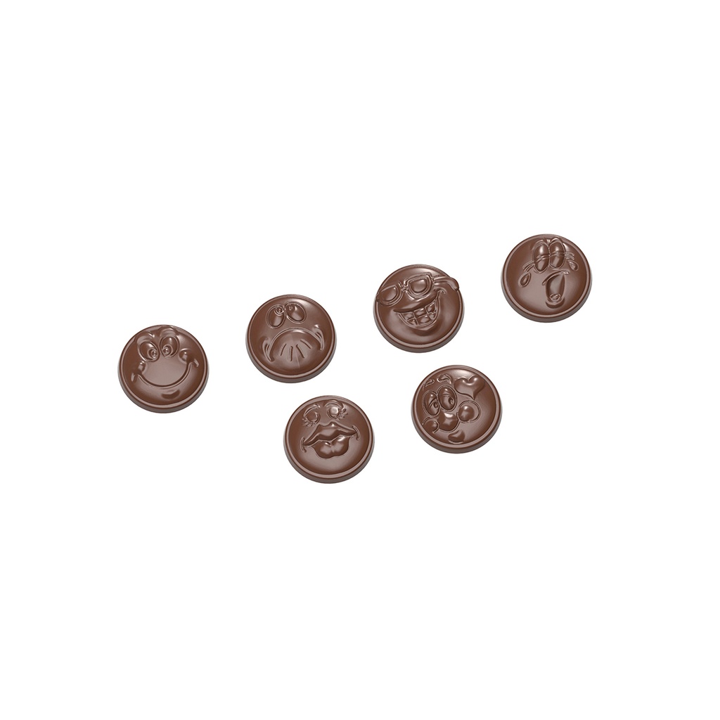 Chocolate mould smiley