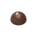 Molde de chocolate semiesfera faceta Ø 30 mm