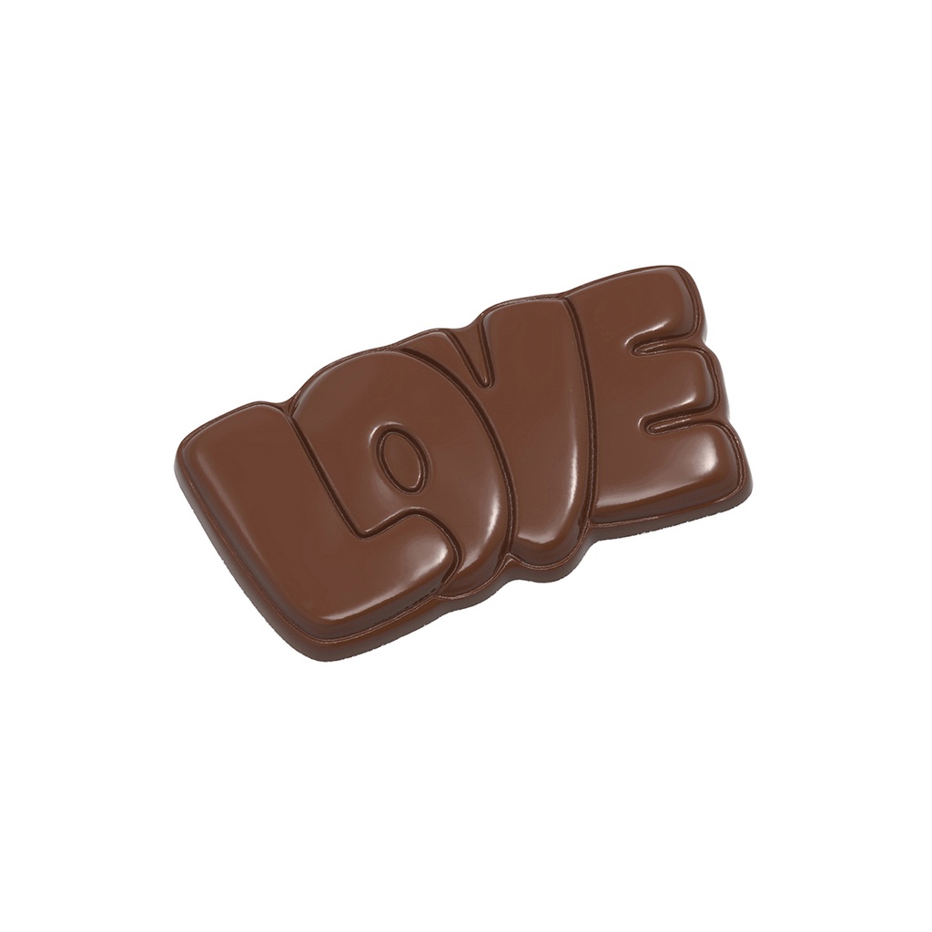 Stampo di cioccolato tavoletta Love