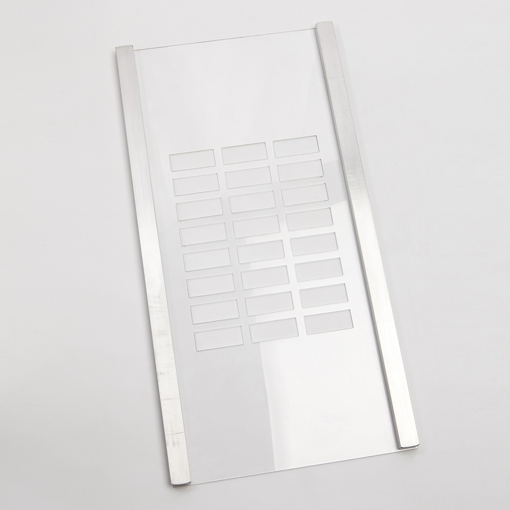 [ART403] Plexi sjabloon A4 rechthoek 50 x 20 mm