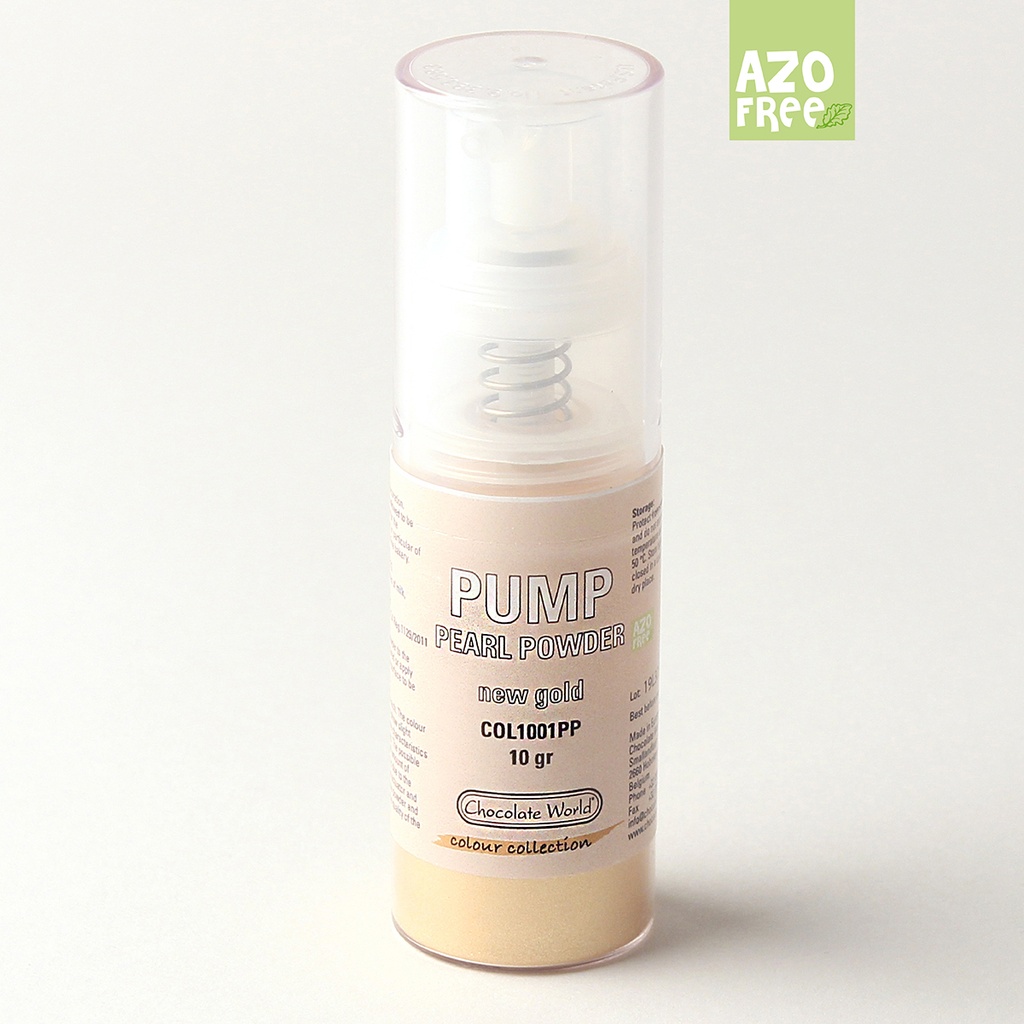 [COL1001PP] Pearl pump powder 10 gr AF gold