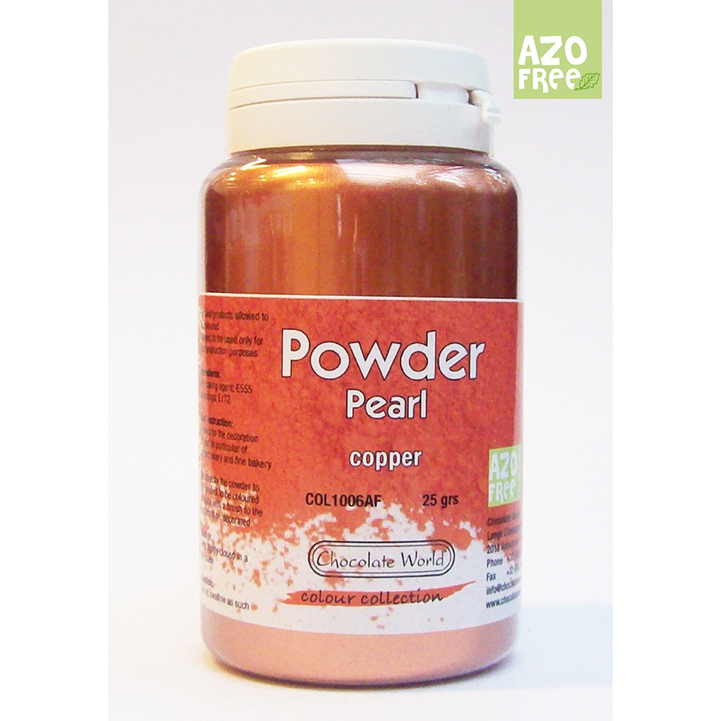 [COL1006AF] Pearl powder 25 gr AF copper