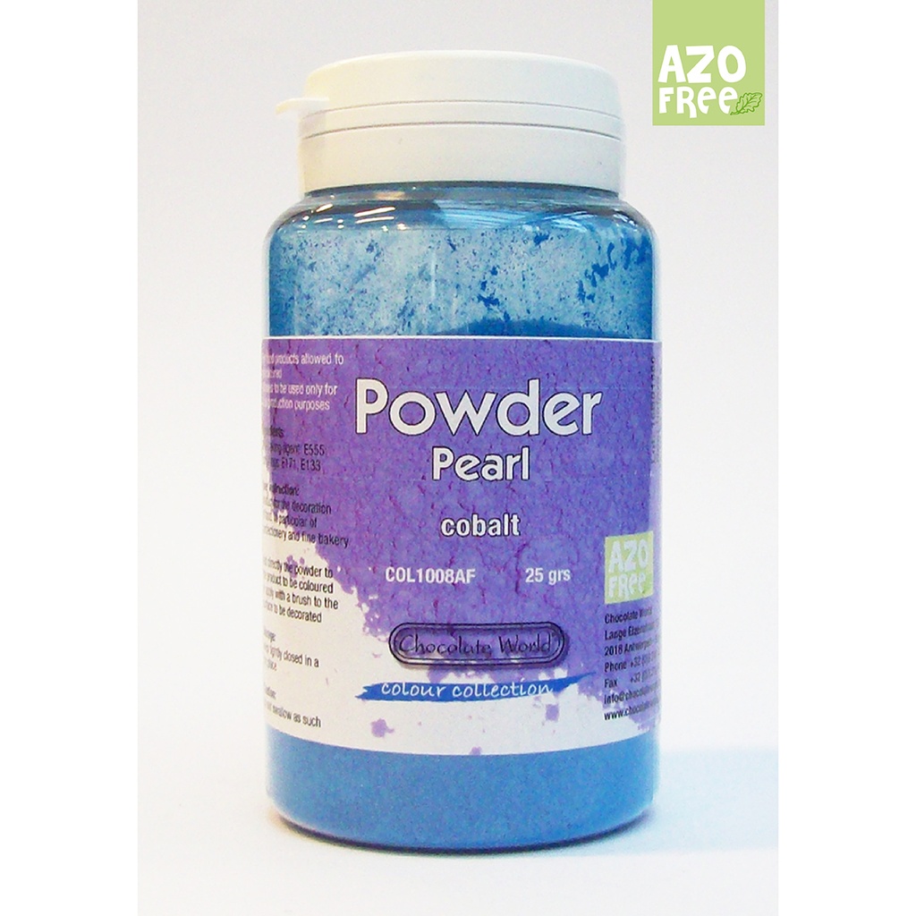 Pearl powder 25 gr AF blue cobalt