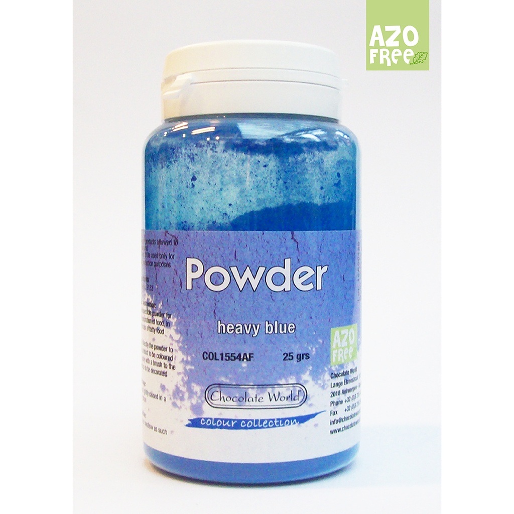 [COL1554AF] Poudre mate 25 gr AF bleu foncé