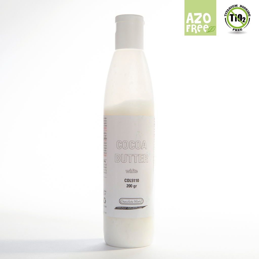 [COL5110] Beurre de cacao blanc AF 200 gr