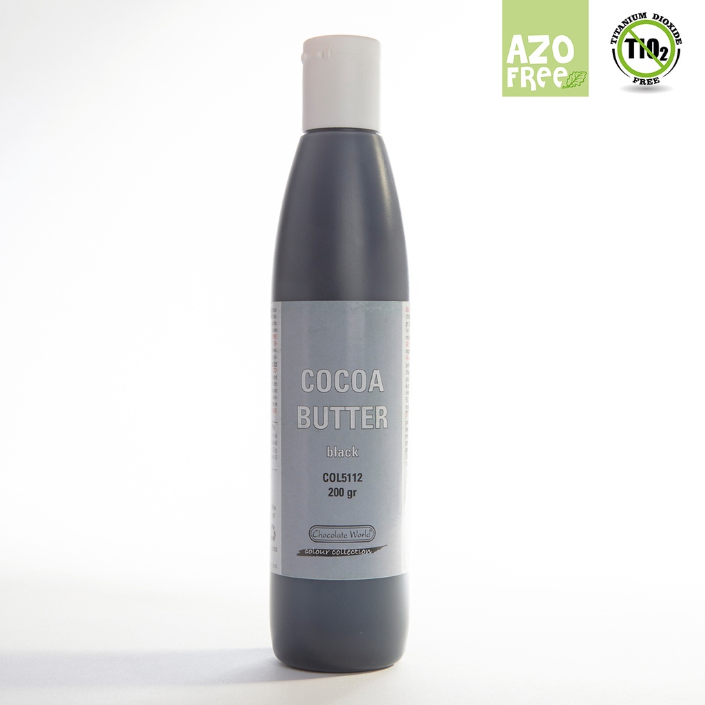 [COL5112] Kakaobutter schwartz AF 200 gr