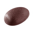 Stampo di cioccolato uovo con linee175 mm