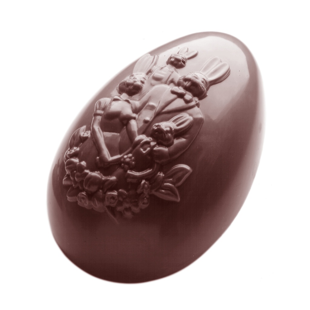Moule à chocolat oeuf lapin 135 mm
