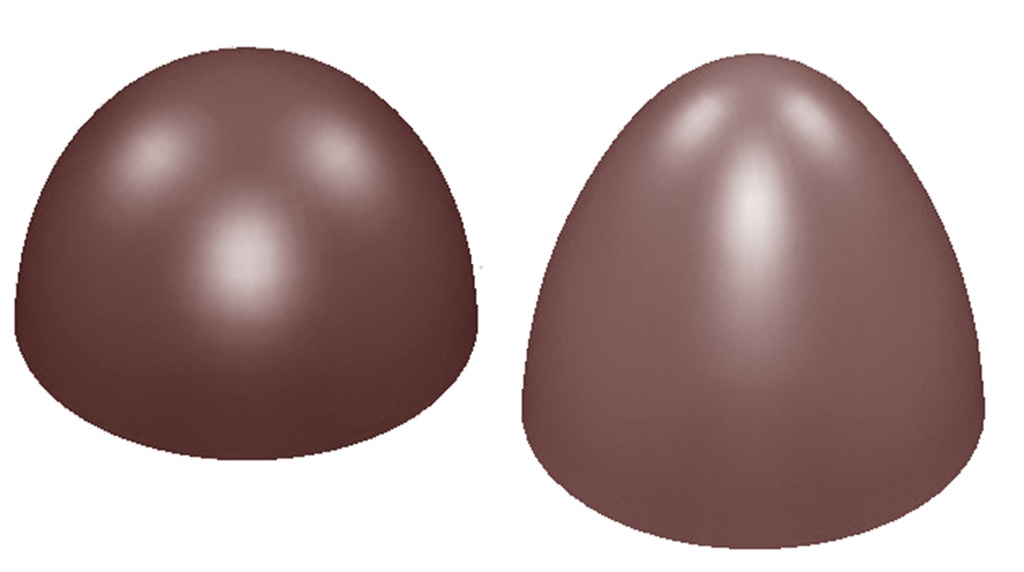 [E7009/175] Schokoladenform ei effen 175mm