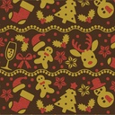 Trasferelli 300 x 400 mm Cozy Natale