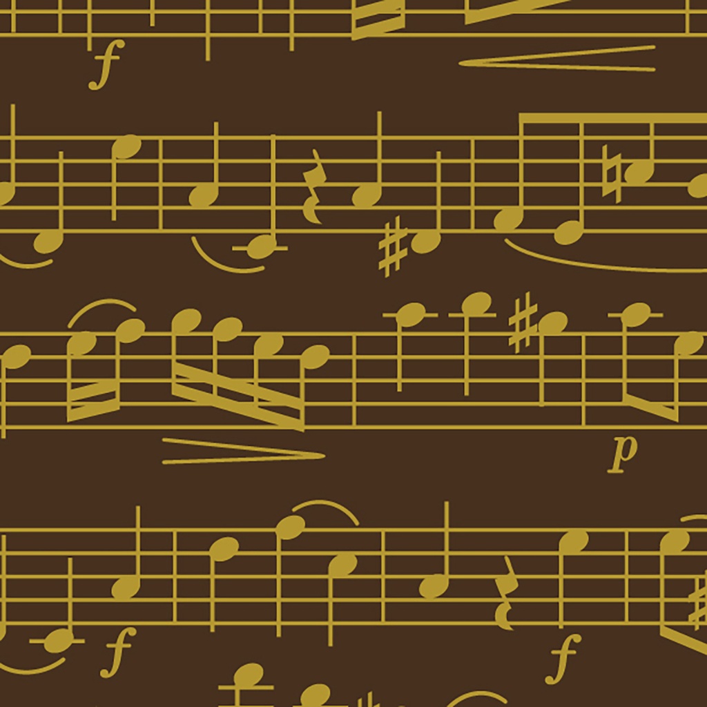 Transfers 300 x 400 mm Music Notes