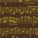 Trasferelli 300 x 400 mm Music Notes
