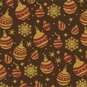 Transferts 300 x 400 mm Xmas Baubles