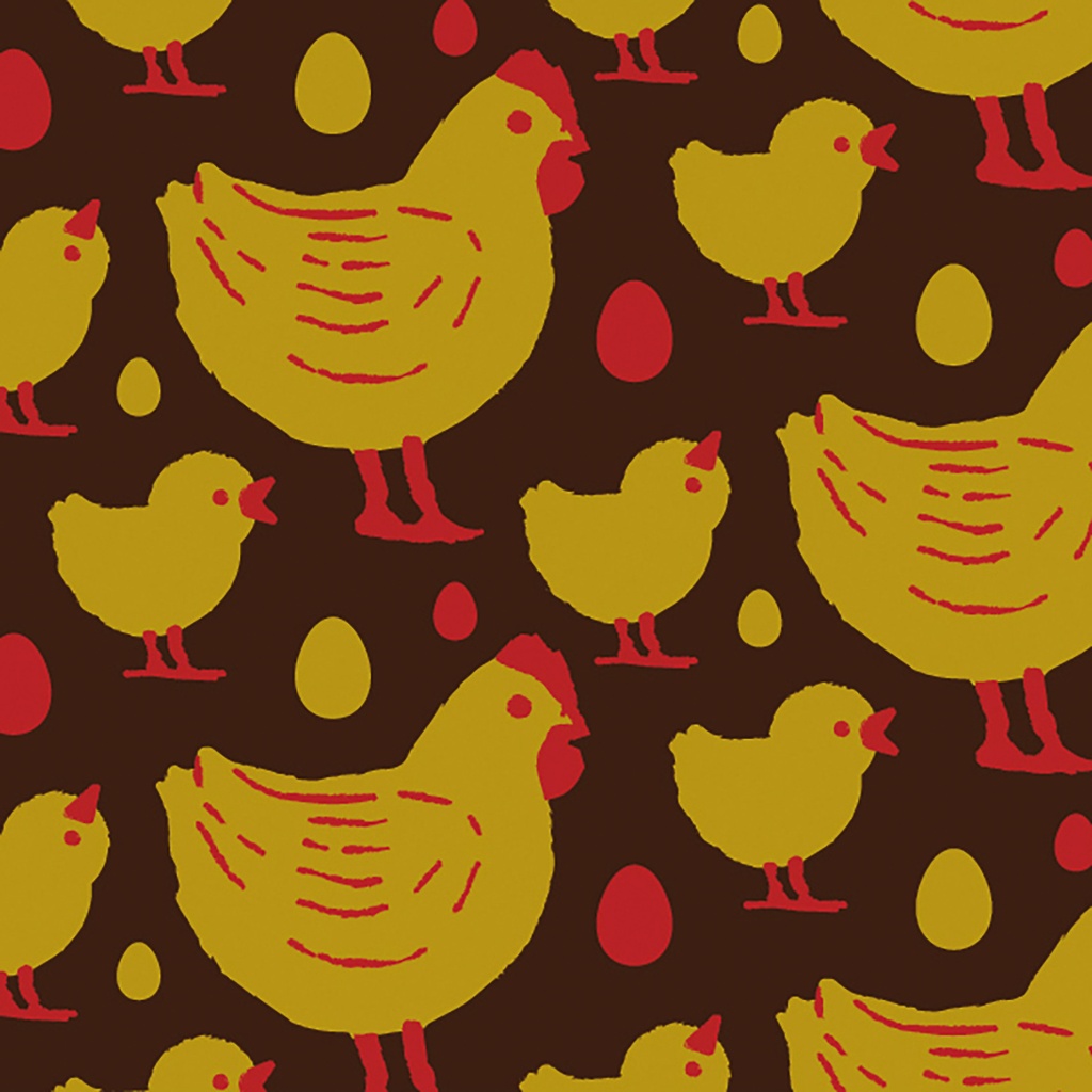 Transferts 300 x 400 mm Happy chicks