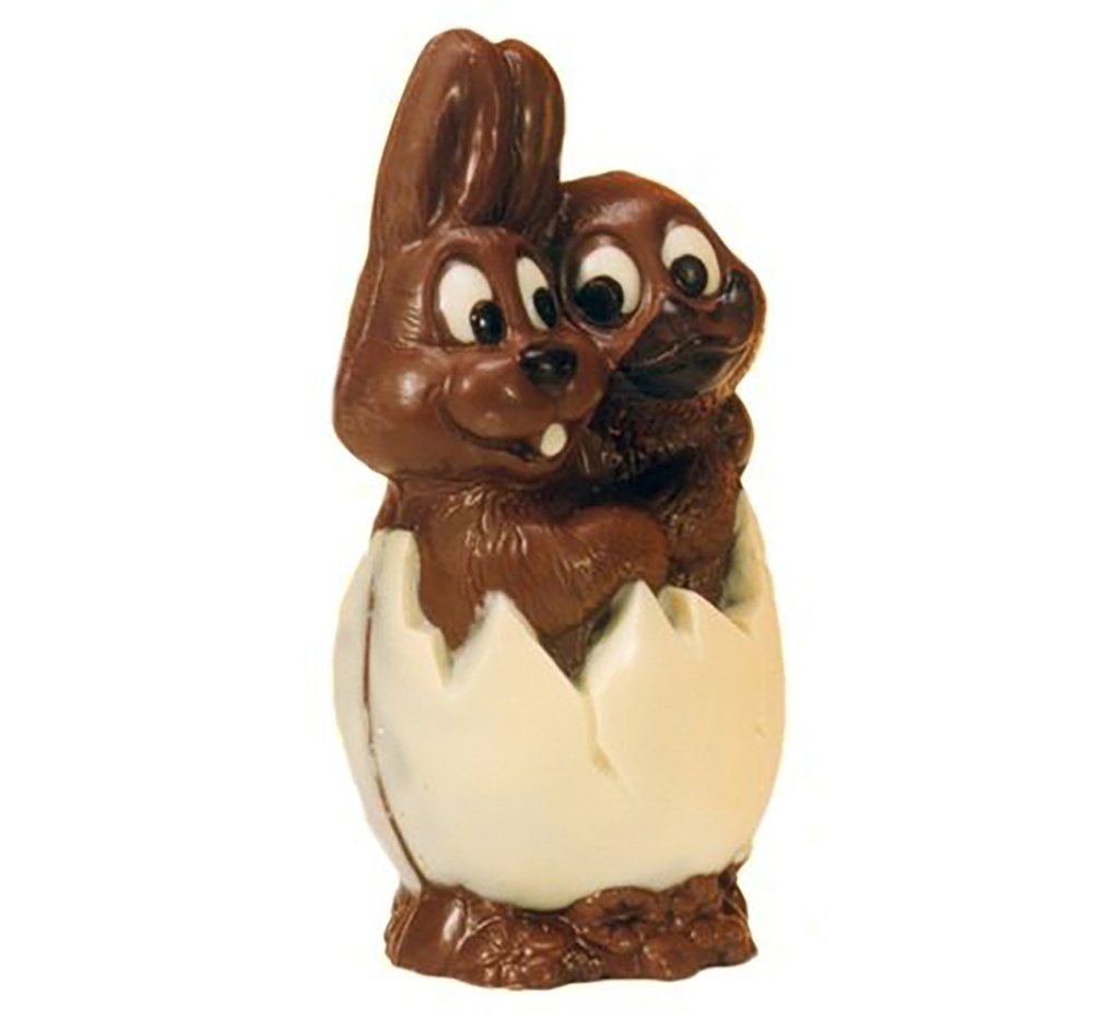 Chocolate mould duo in egg 170 mm