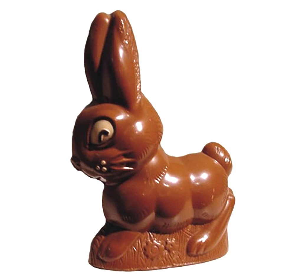 Chocolate mould sitting hare 240 mm