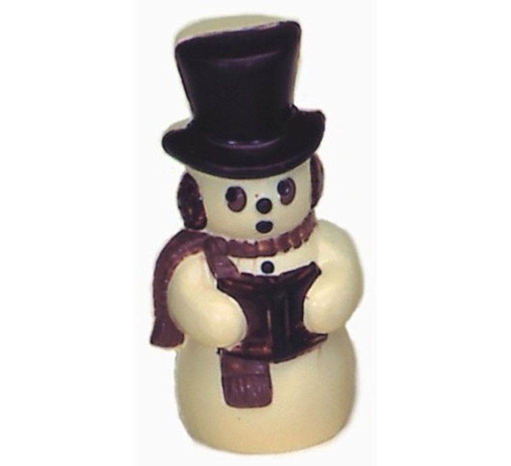 Molde de chocolate muñeco de nieve 130 mm