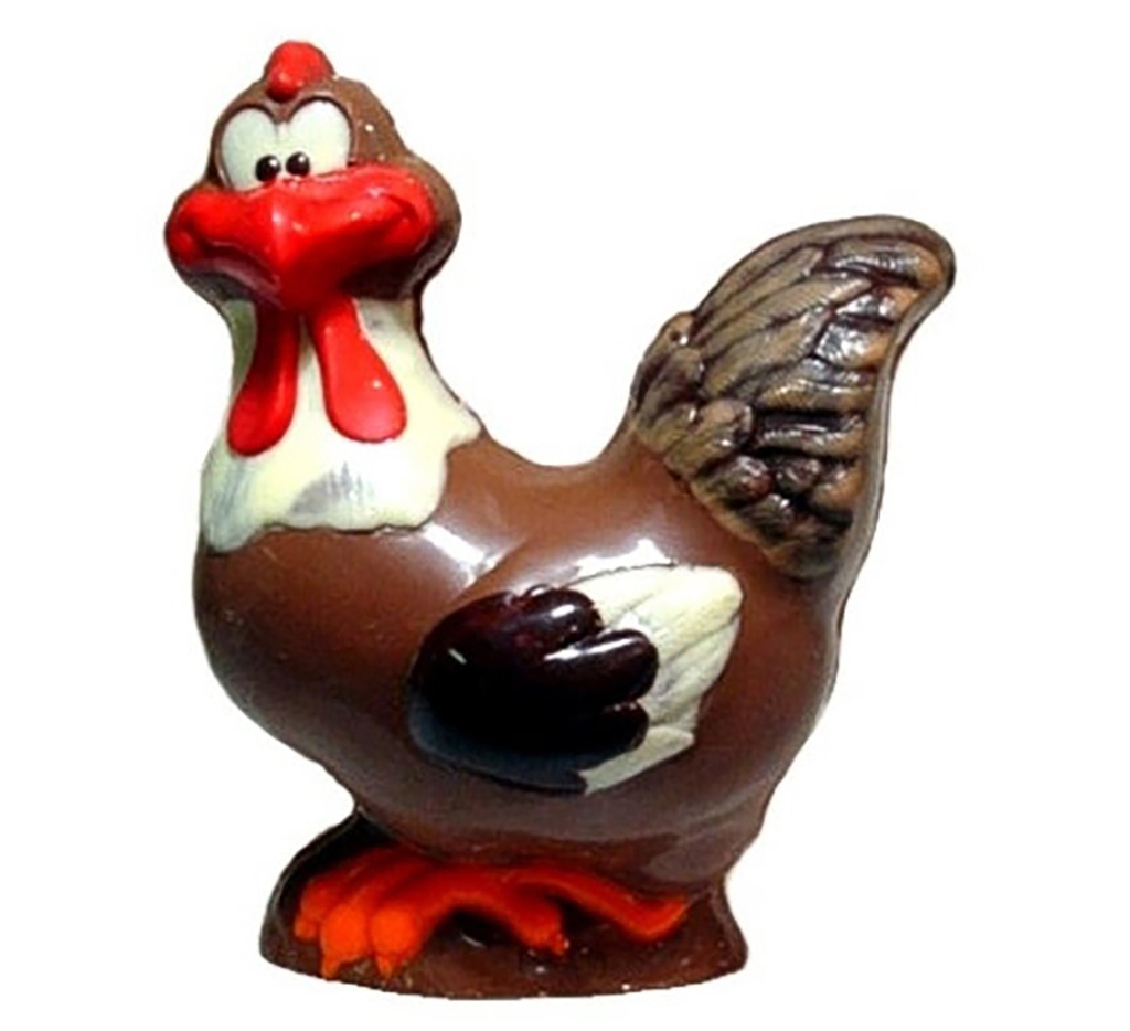 Chocolate mould chicken 205 mm