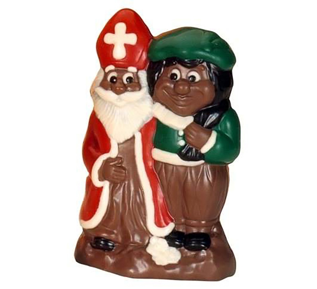 Chocolate mould St Nicholas and pete 190 mm
