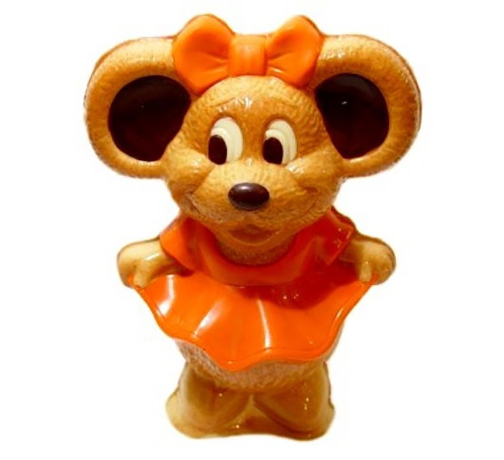 Chocolate mould mouse girl 80 mm