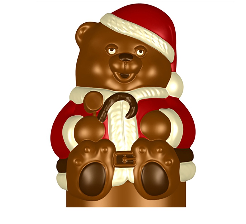 Chocoladevorm Kerstbeer 185 mm