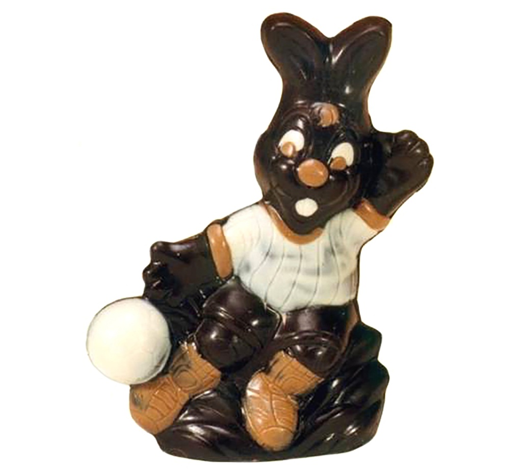 Stampo di cioccolato football lepre 130 mm