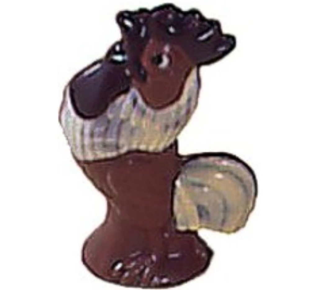 Chocoladevorm haan 100 mm