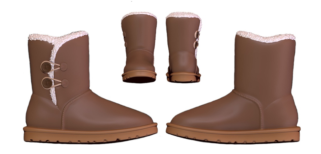 Schokoladenform Australische Stiefel (rechts) 166 mm
