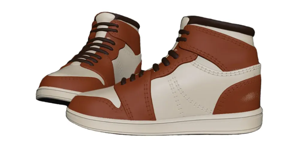 Chocoladevorm Sneaker (rechts) 167 mm
