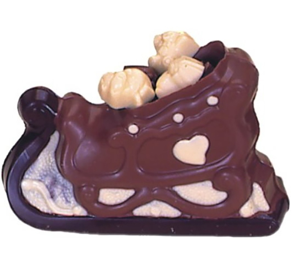 Chocolate mould sleigh 150 mm
