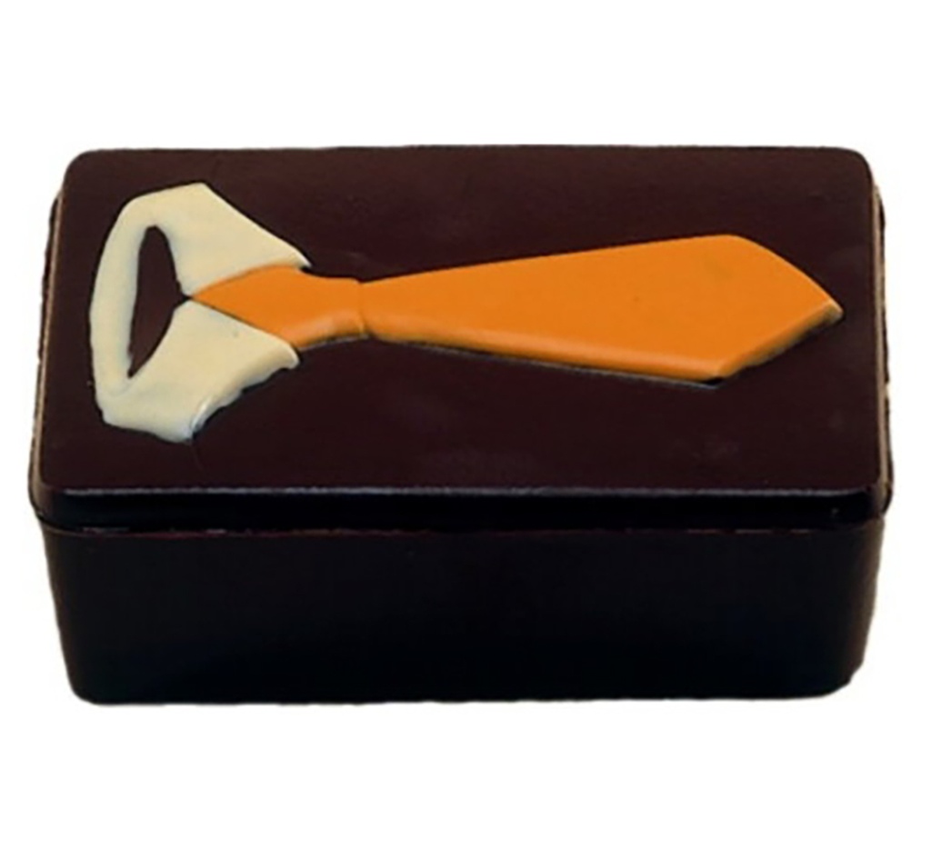 Molde de chocolate corbata 146 mm