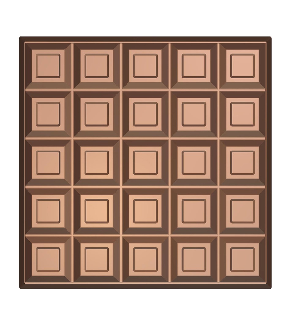 Stampo di cioccolato blocco 2,5 kg