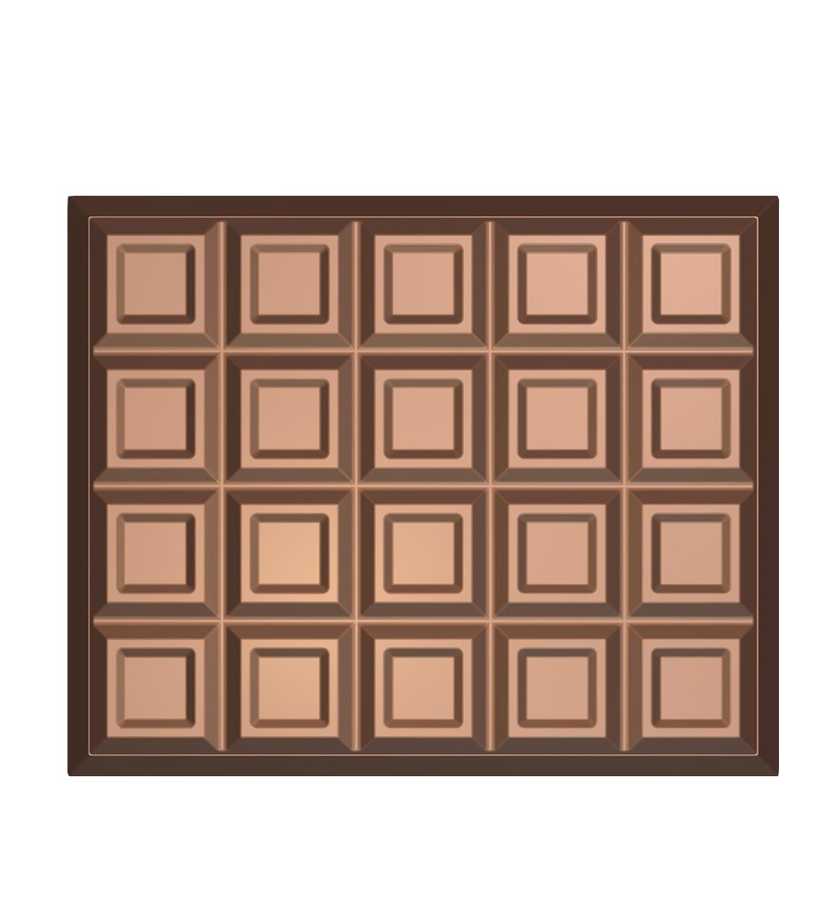 Stampo di cioccolato blocco 2 kg