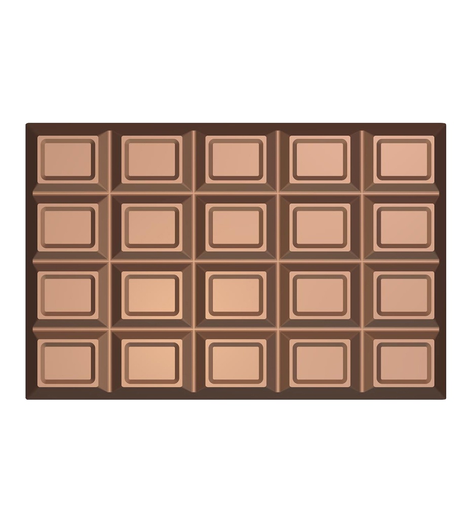 Stampo di cioccolato blocco circa 1 kg