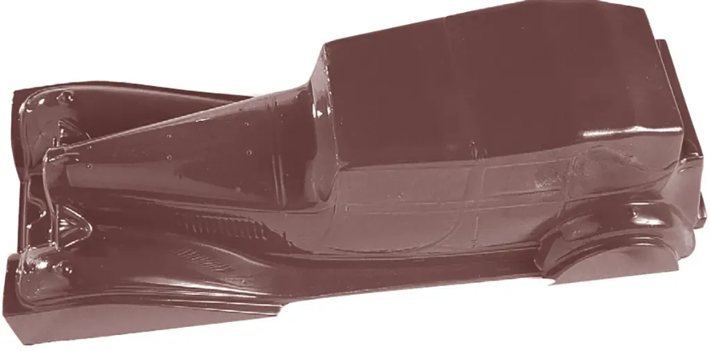 Molde de chocolate coche completo