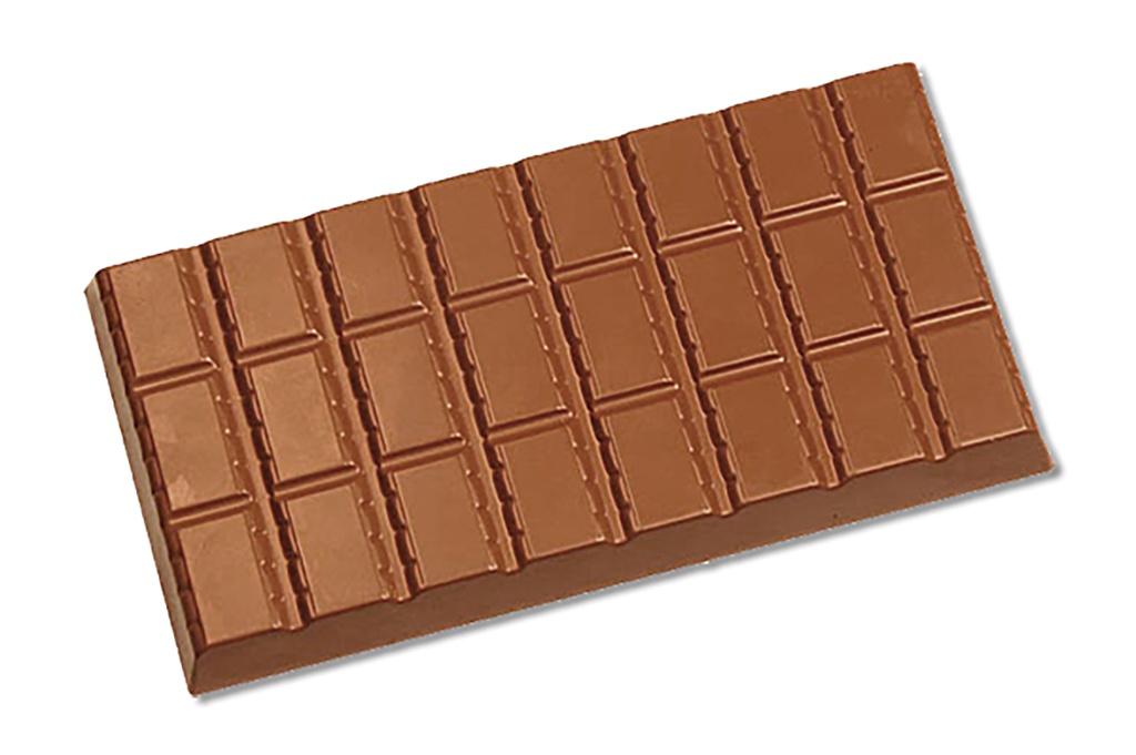 Schokoladenform Block 660 g