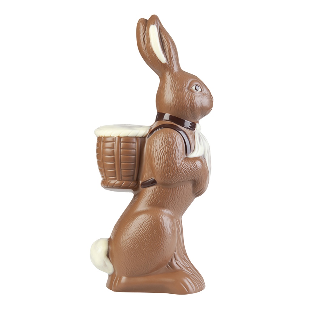 Chocolate mould hare + back basket 250 mm