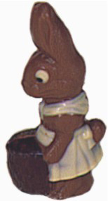 [HB141] Molde de chocolate coneja 130 mm