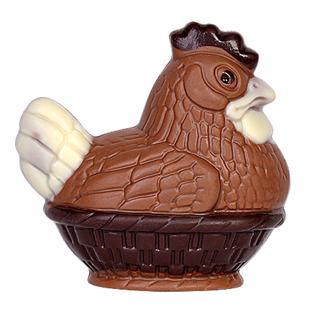 Schokoladenform Huhn + Korb 55 mm