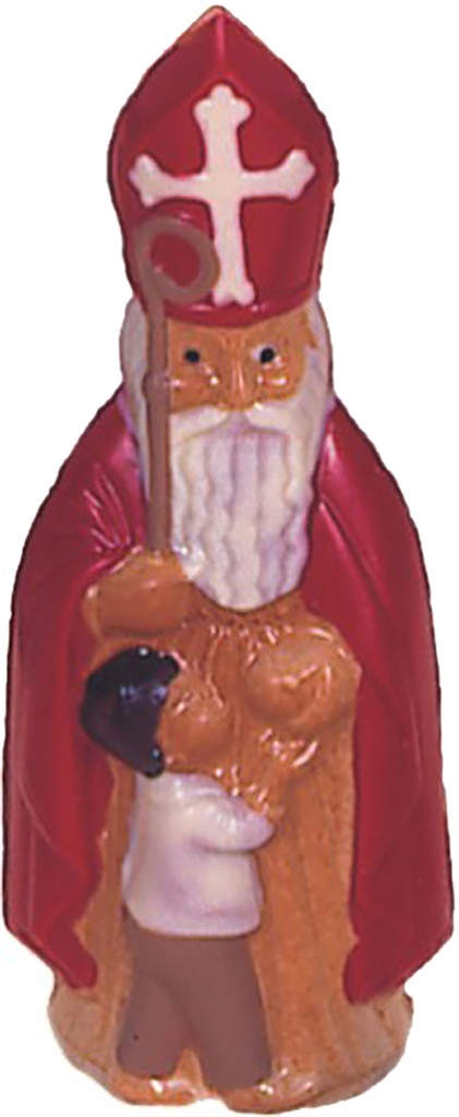 Chocoladevorm Sinterklaas + kind 180 mm