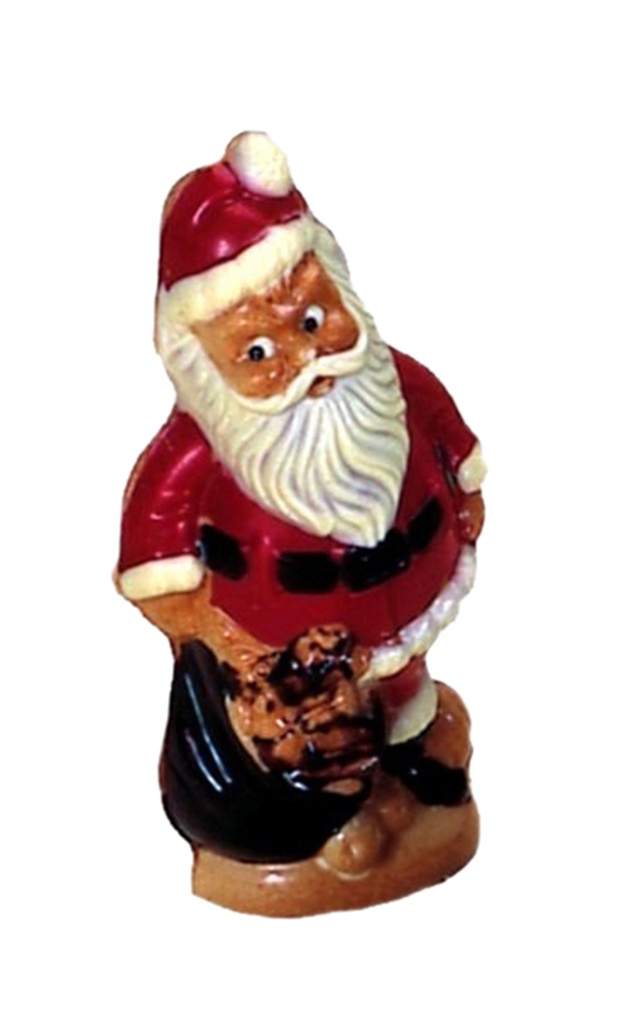 Stampo di cioccolato Babbo Natale con sacco regali 220 mm
