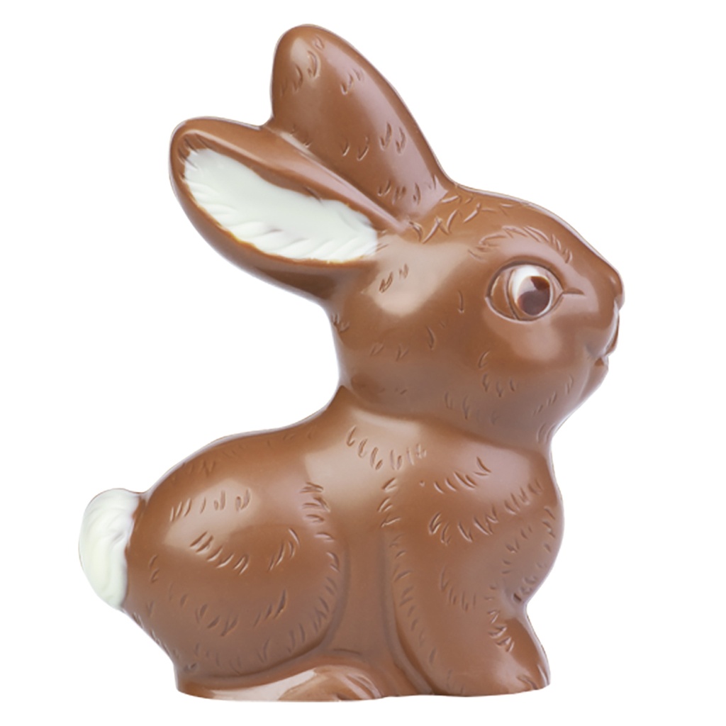 Moule à chocolat lapin assis 125 mm