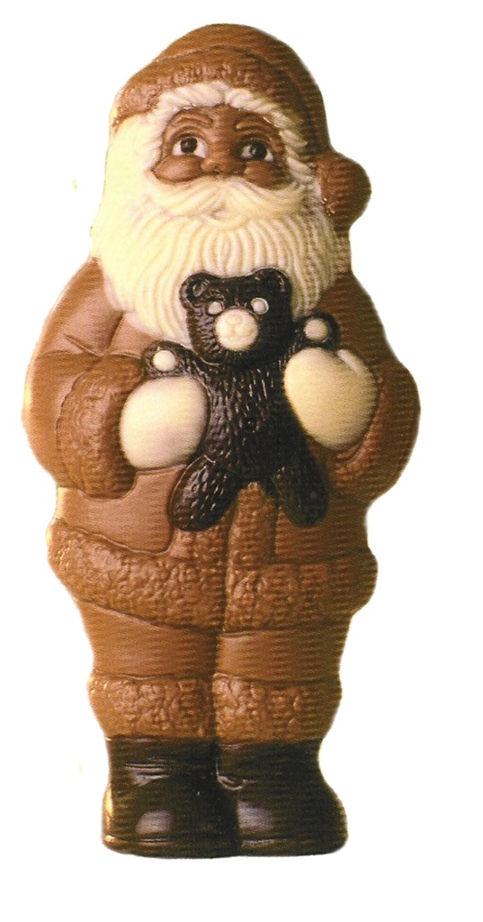 [HB635] Chocoladevorm Kerstman + beer 146 mm