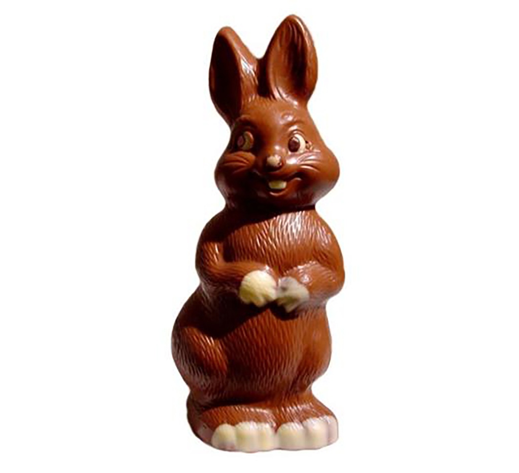 Schokoladenform stehender Hase 190 mm