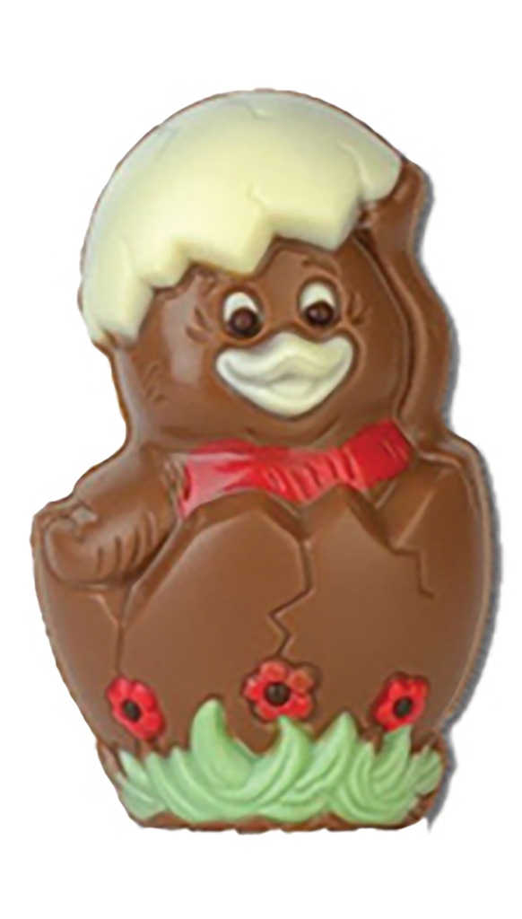 [HB8160] Chocolate mould chick + egg 100 mm
