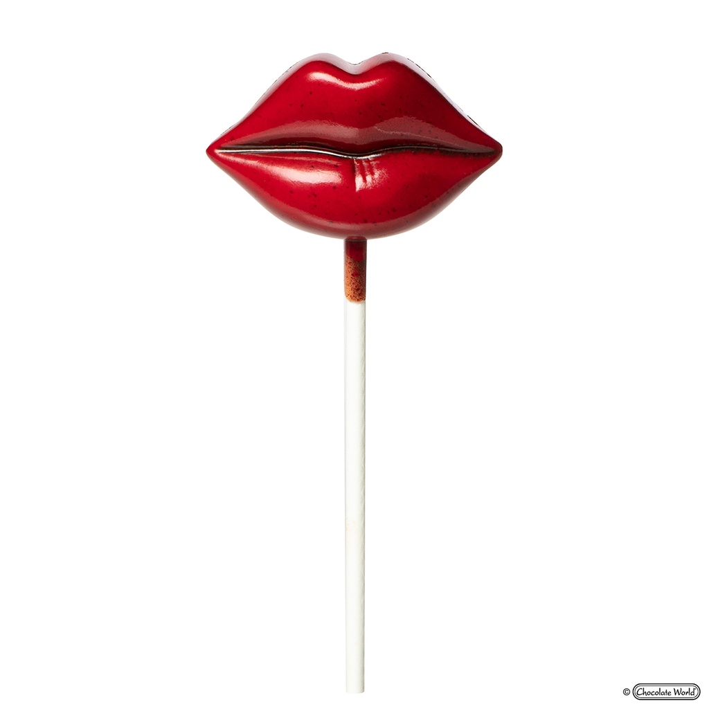 Molde de chocolate piruleta Beso 57 mm