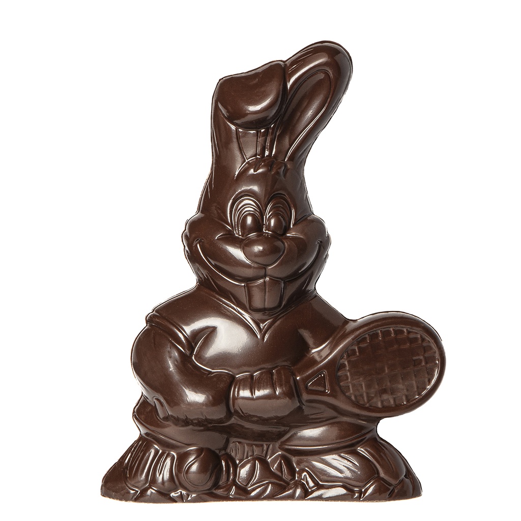 Chocolate mould tennis rabbit 190 mm
