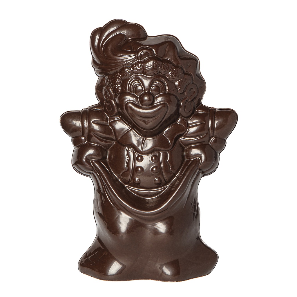 Chocoladevorm piet in zak 185 mm